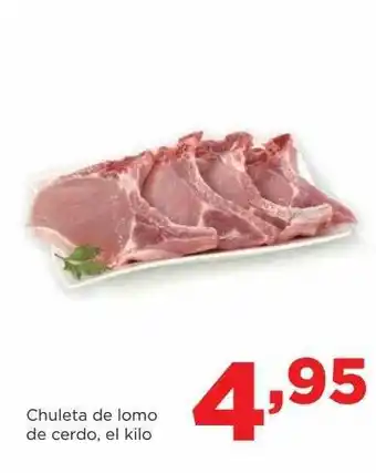 Alimerka Chuleta de lomo de cerdo oferta