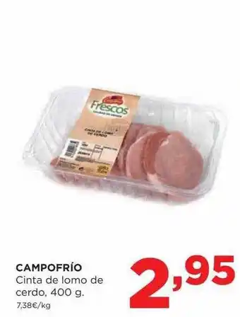 Alimerka Campofrio cinta de lomo de cerdo oferta