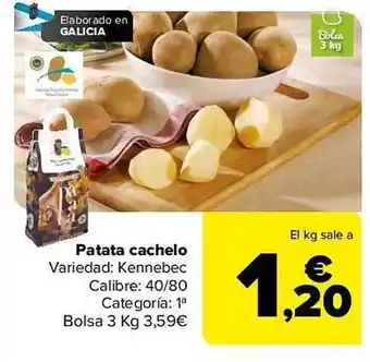 Carrefour Patata cachelo oferta