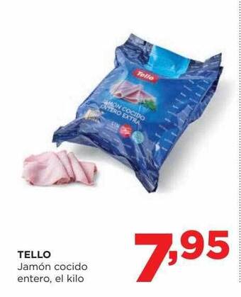 Alimerka Tello jamón cocido entero oferta