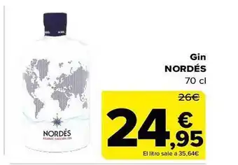 Carrefour Gin nordés oferta