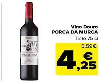 Carrefour Vino douro porca marca oferta