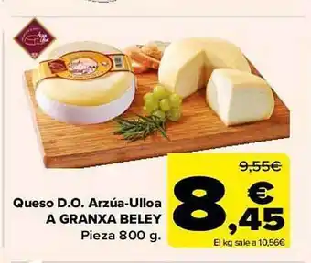Carrefour Queso d.o. arzúa-ulloa a granxa beley pieza oferta