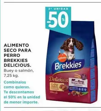 Hipercor Alimento seco para perro brekkies delicious oferta