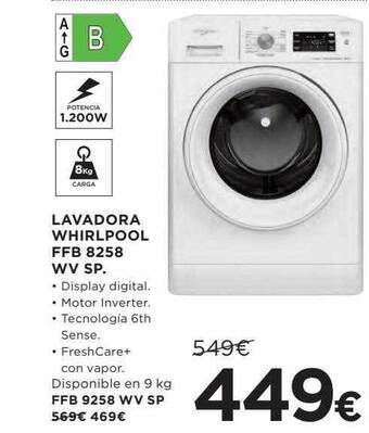 Hipercor Lavadora oferta