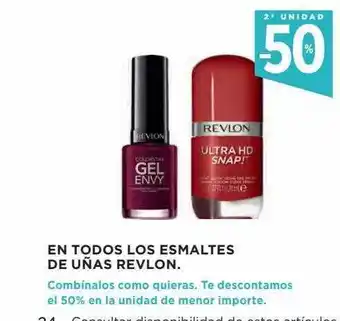 Hipercor Revlon oferta