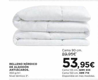 Hipercor Relleno oferta