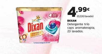 Supermercados Lupa Dixan detergente trio caps aromaterapia oferta