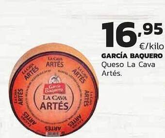 Supermercados Lupa García baquero queso la cava artés oferta