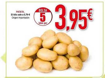 Masymas Patata oferta