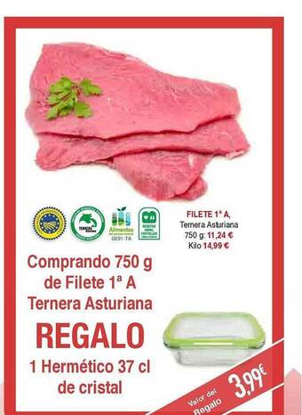 Masymas Ternera asturiana oferta