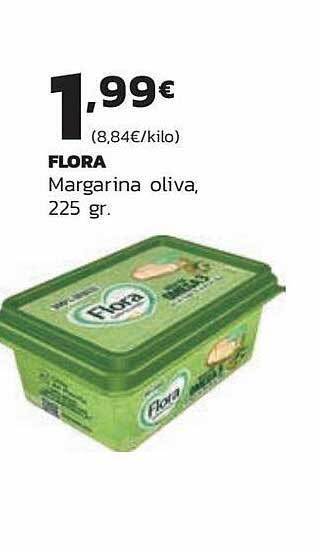 Supermercados Lupa Flora margarina oliva oferta