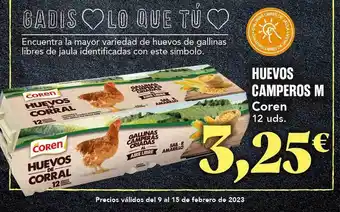Gadis Huevos camperos m coren 12 oferta