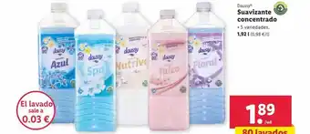 Lidl Doussy suavizante concentrado oferta