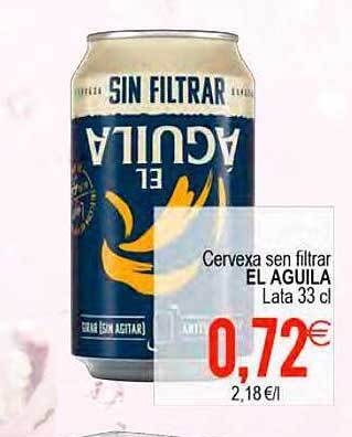 Plenus Supermercados Cervexa sen filtrar el aguila oferta