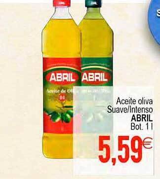 Plenus Supermercados Aceite oliva suave intenso abril oferta