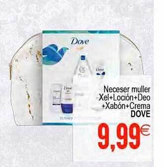 Plenus Supermercados Neceser muller xel+loción+deo+xabón+crema dove oferta