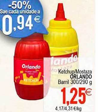 Plenus Supermercados Ketchup mostaza orlando oferta