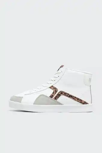 Décimas Zapatilla casual tenth california hi leopar mujer oferta