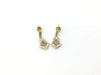 Cash Converters Pendientes oro 18k con circonita oferta