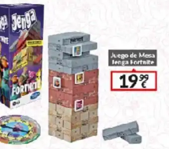 Game Juego de Mesa Jenga Fortnite oferta