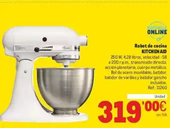 Makro Robot De Cocina Kitchen Aid oferta
