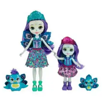 Toy Planet Enchantimals hermanas pavo real patter y piera peacock oferta