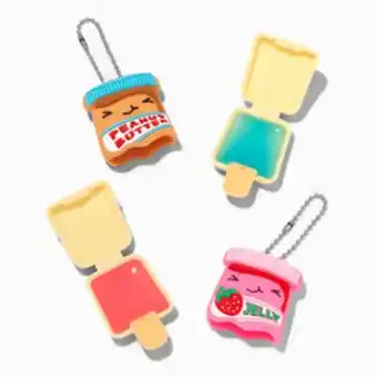 Pucker pops® peanut butter & jelly lip gloss set - 2 pack