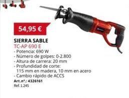 Coferdroza Sierra sable sierra oferta