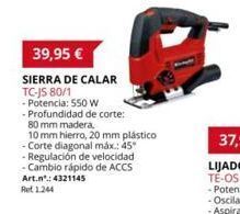 Coferdroza Sierra de calar sierra oferta
