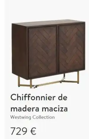 Westwing Chiffonnier de madera maciza westwing collection 729 € oferta