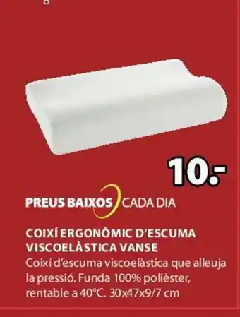 JYSK Preus Baixos Cada Dia 30x47x9/7 cm oferta