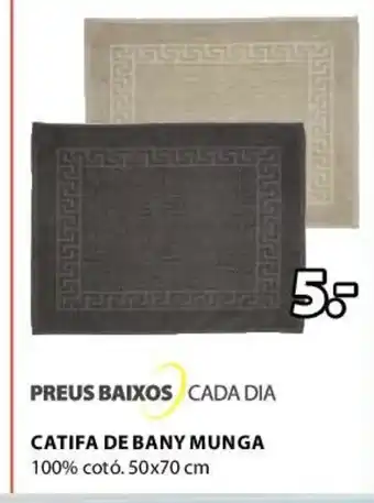 JYSK Preus Baixos Cada Dia Catifa De Bany Munga 50x70cm oferta