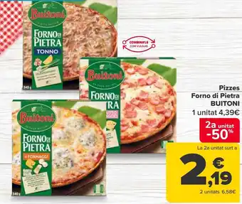 Carrefour Pizza forni di pietra buitoni oferta