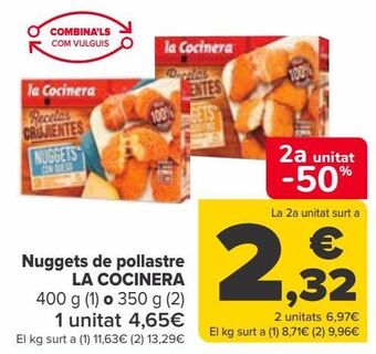 Carrefour Nuggets de pollo la cocinera oferta