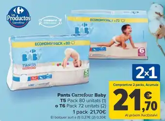 Carrefour Pants carrefour baby t5 o t6 oferta