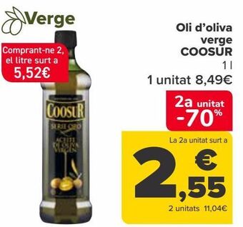 Carrefour Aceite de oliva virgen coosur oferta