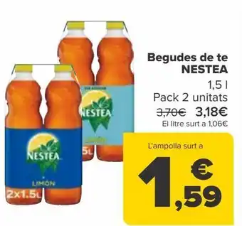 Carrefour Bebida de té nestea oferta