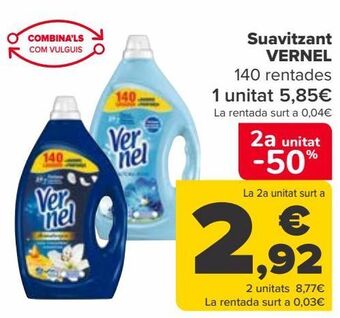 Carrefour Suavizante vernel oferta