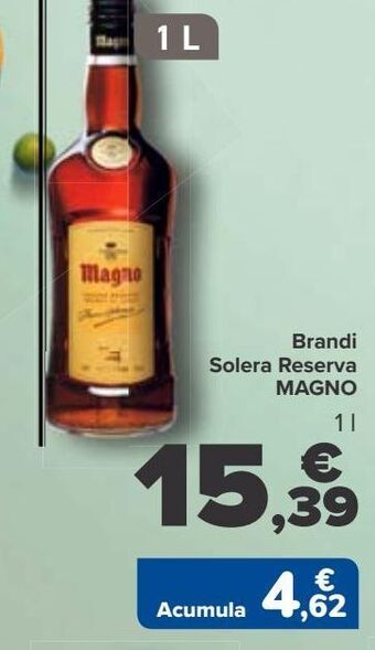 Carrefour Brandy solera reserva magno oferta