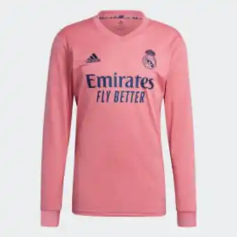 Adidas Camiseta manga larga segunda equipación real madrid 20/21 oferta