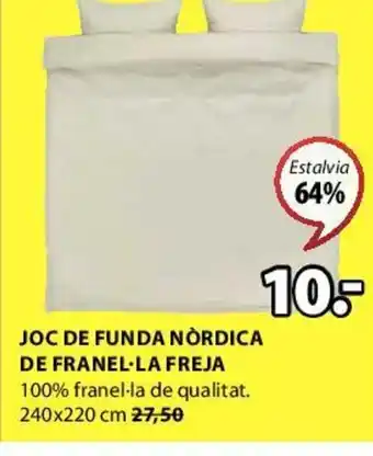 JYSK Joc De Funda Nórdica De Franel La Freja oferta