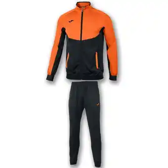 Joma Chándal hombre essential negro naranja oferta