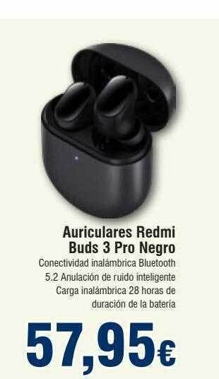 FROIZ Auriculares redmi buds 3 pro negro oferta