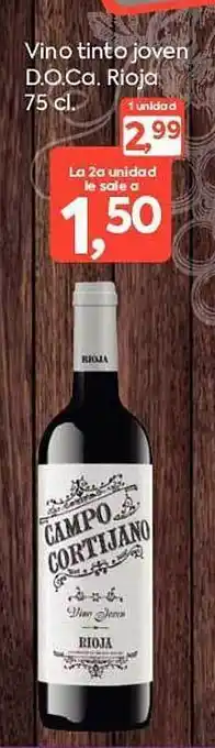 Suma Supermercados Vino tinto joven d.o.ca. rioja oferta