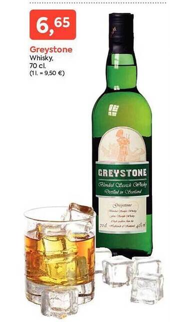 Suma Supermercados Greystone whisky oferta