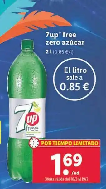 7up free zero azúcar
