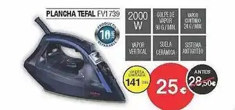 Milar Plancha tefal oferta