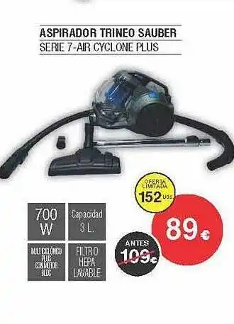 Milar Aspirador trineo sauber oferta