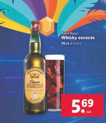 Lidl Queen margot whisky escocés oferta